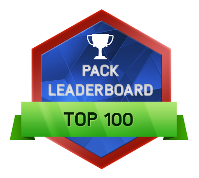 In top 100 Pack Leaderboard