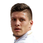 Luka Jovic FIFA 18 Custom Card Creator Face