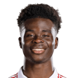 Bukayo Saka Face